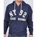 Sudadera Abercrombie New York destroyed style