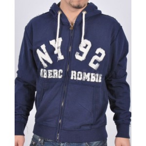 Sudadera Abercrombie New York destroyed style