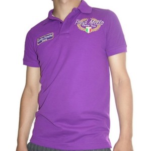 Polo hombres Fred Mello Racing team, violeta