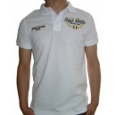 Polo Fred Mello Racing Team, blanco