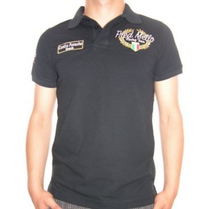 Polo  Fred Mello Racing team , negro