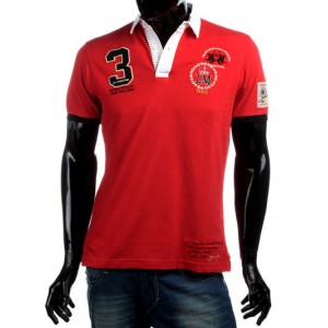 Polo La Martina indian Cavalry Jodhimpur Serie 2010 rojo