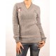 Sueter de punto La Martina Society Polo sweater dress. Gris