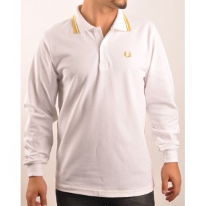 Polo Fred Perry manga larga caballeros