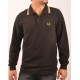 Polo Fred Perry manga larga caballeros