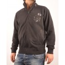 Chaqueta Cardigan La Martina "Scotch Polo Tour a60´s" negro