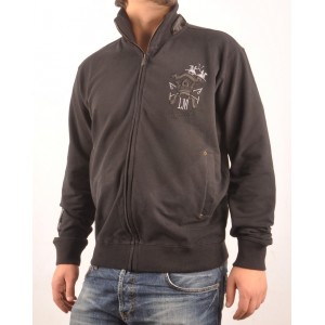 Chaqueta Cardigan La Martina "Scotch Polo Tour a60´s" negro