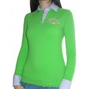 Polo Baci & Abbracci  woman  Green lime