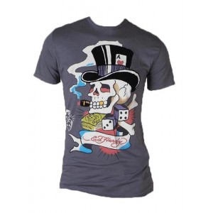 T-shir modelo Ed hardy skull