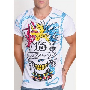 T-Shir Ed hardy Blanco by Christian Audigier