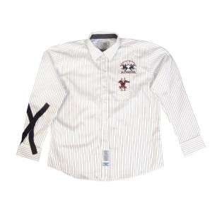 Camisa La Martina Regimental  2010 blanca